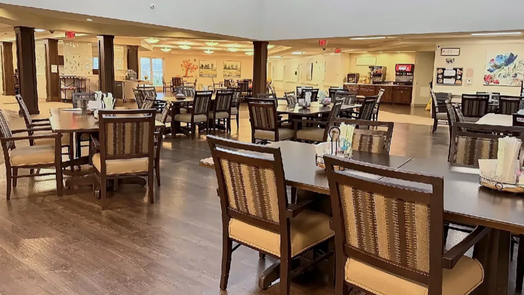 Dining space at Homeplace