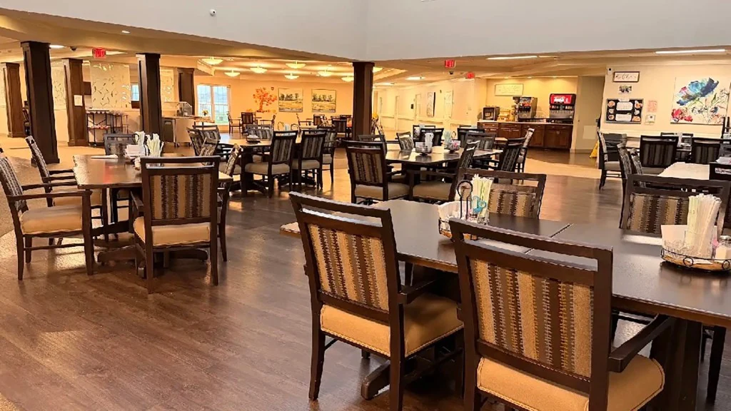 Dining space at Homeplace